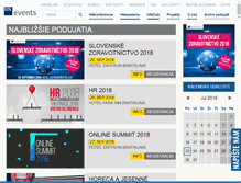 Tablet Screenshot of konferencie.hnonline.sk